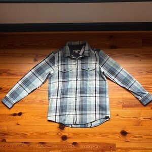Outerknown Blue and Gray Shirt